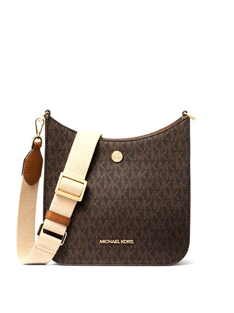 Michael Kors Briley Small Messenger Crossbody Bag Purse .